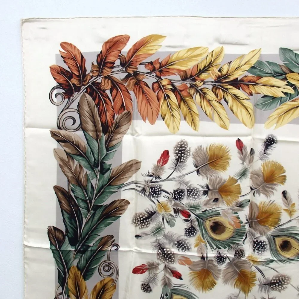 Authentic Christian Dior scarf silk [Used]
